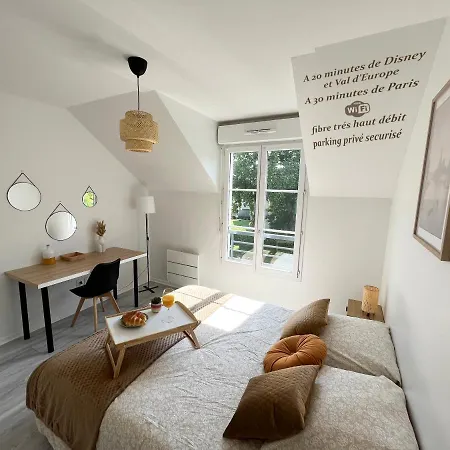Cosy Torcy Charmant 2 Pieces Entre Paris Et Disney Exterior foto