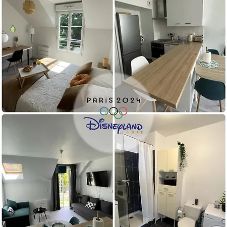 Cosy Torcy Charmant 2 Pieces Entre Paris Et Disney Exterior foto